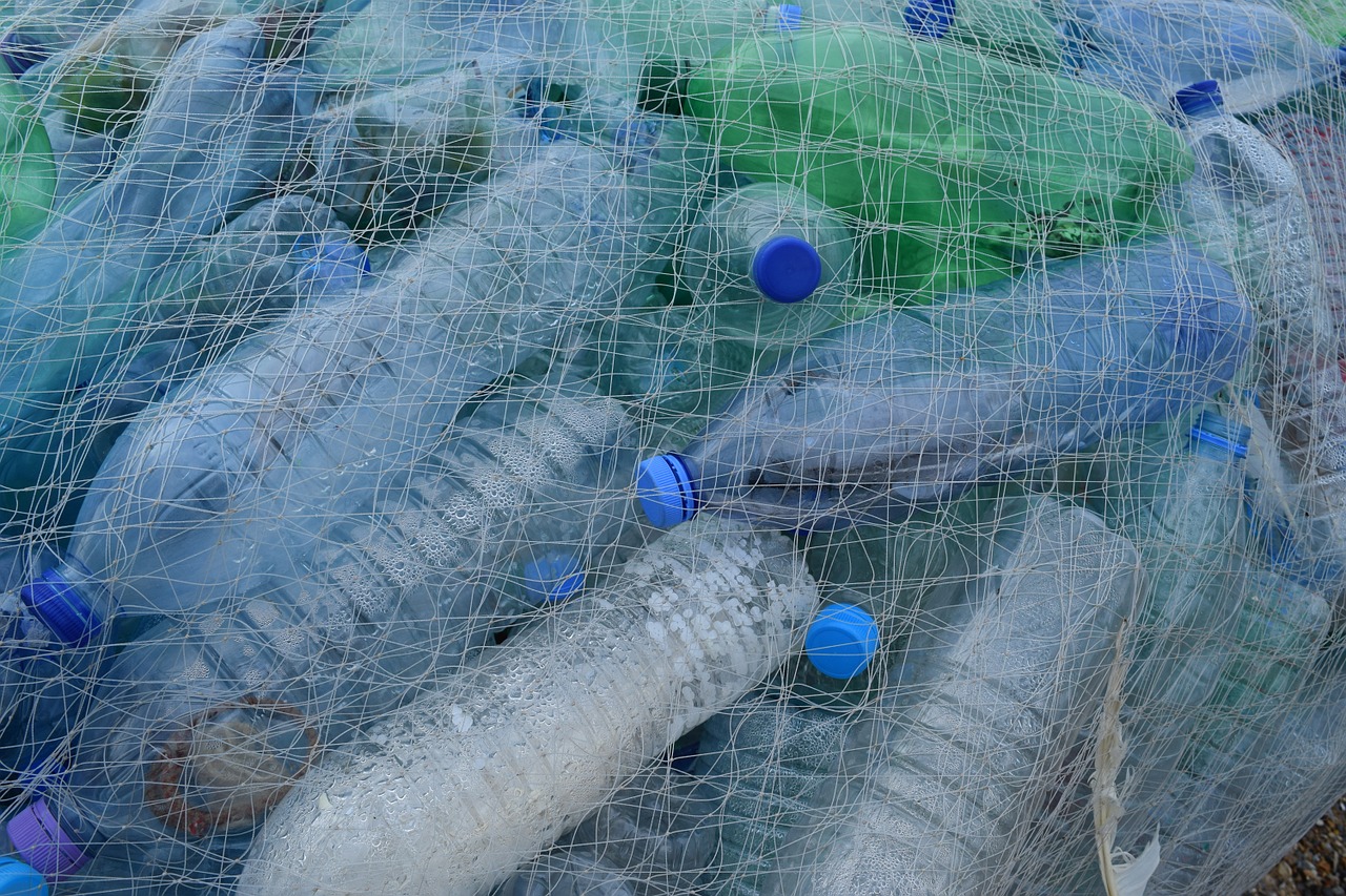 Riciclo creativo di bottiglie di plastica